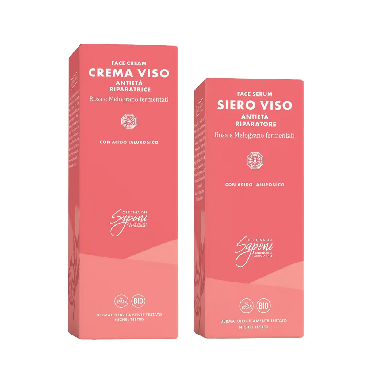 Kit Crema e Siero Viso Antietà e Riparatrice