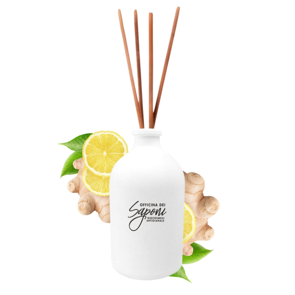 Diffusore di fragranza bio Zenzero e Limone