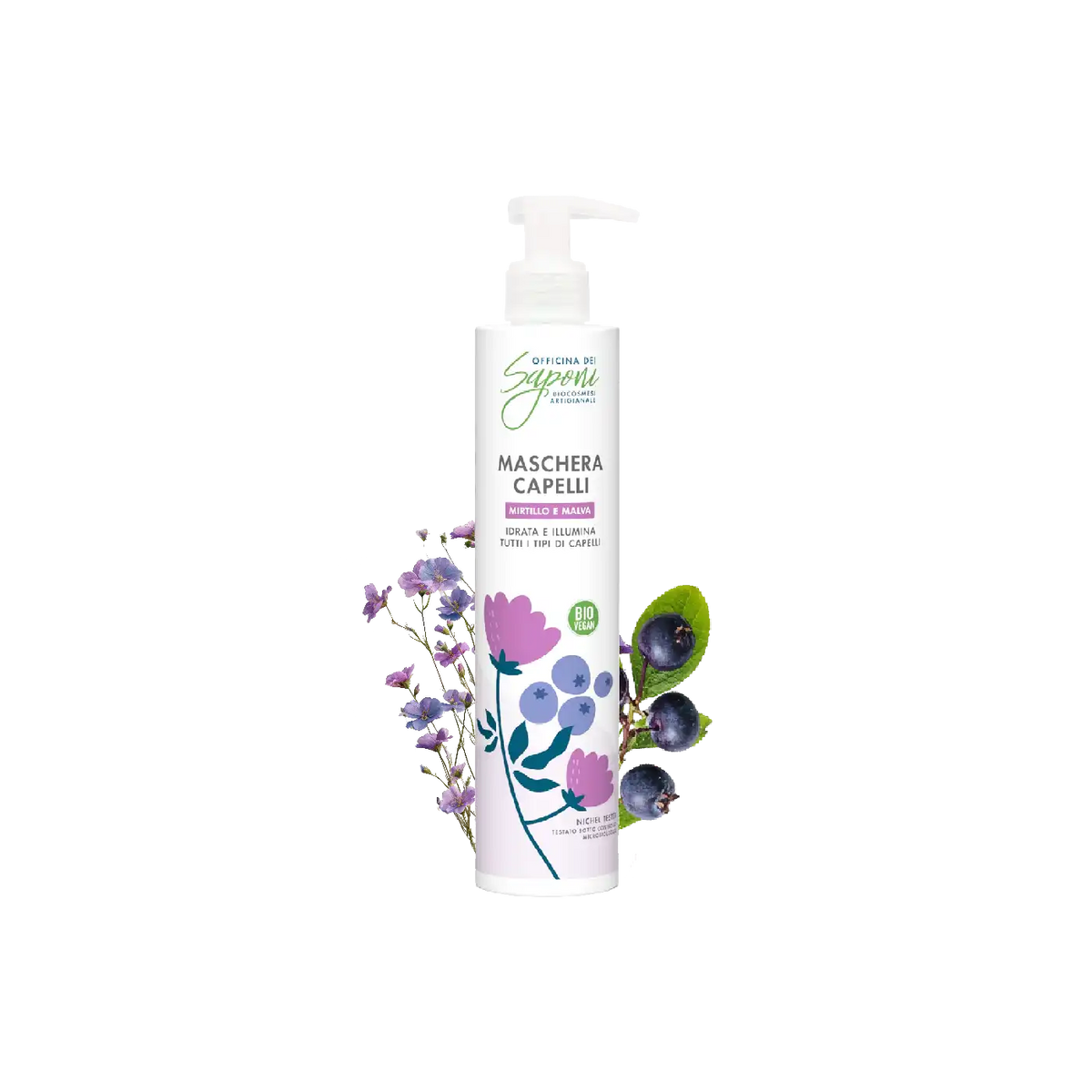 Maschera capelli Mirtillo e Malva