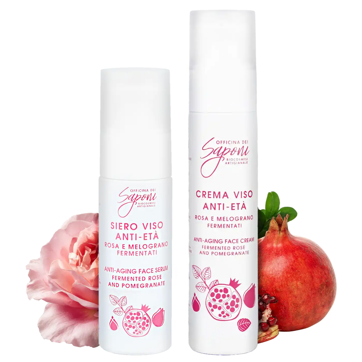 Kit Crema e Siero Viso Antietà e Riparatrice