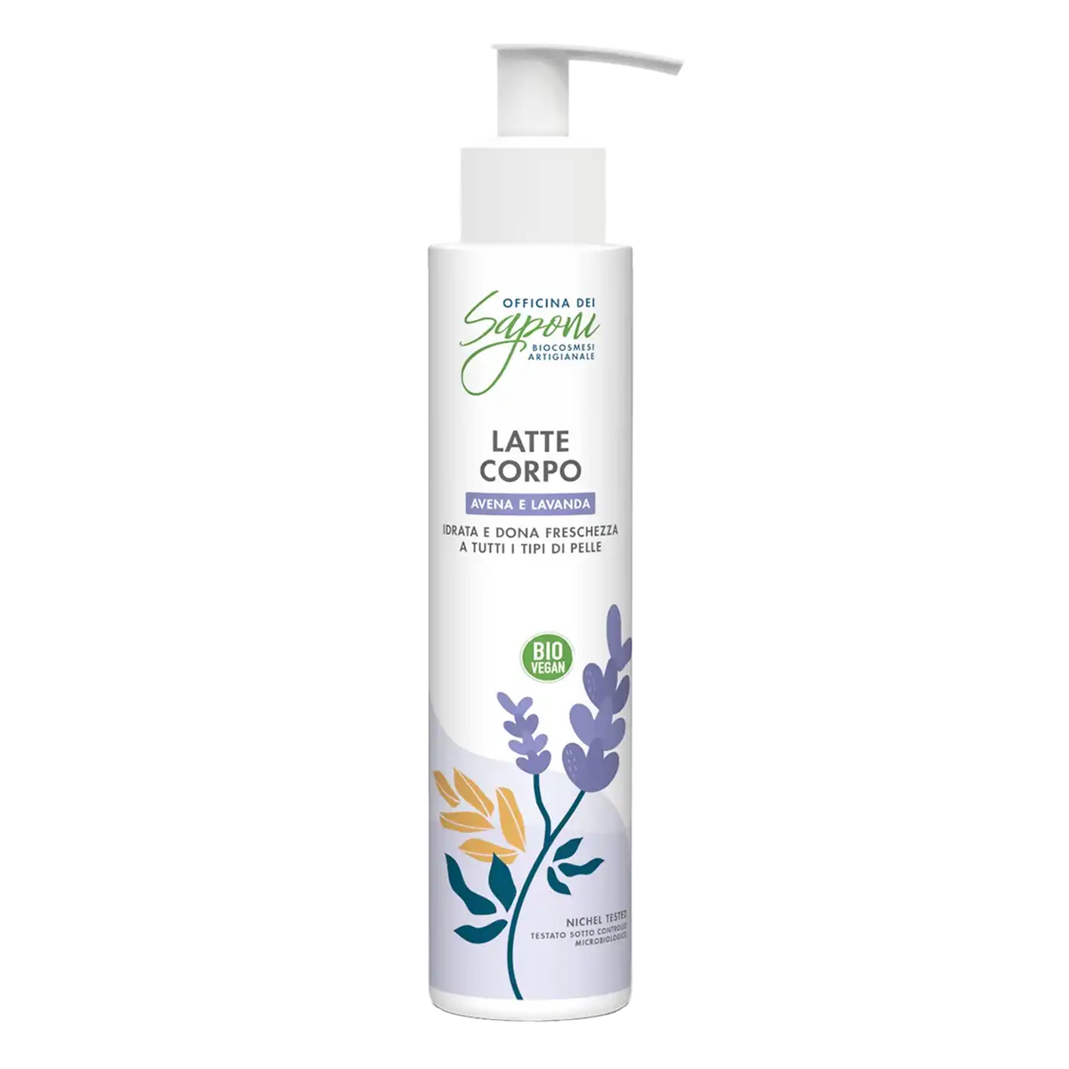 Latte Corpo Avena e Lavanda