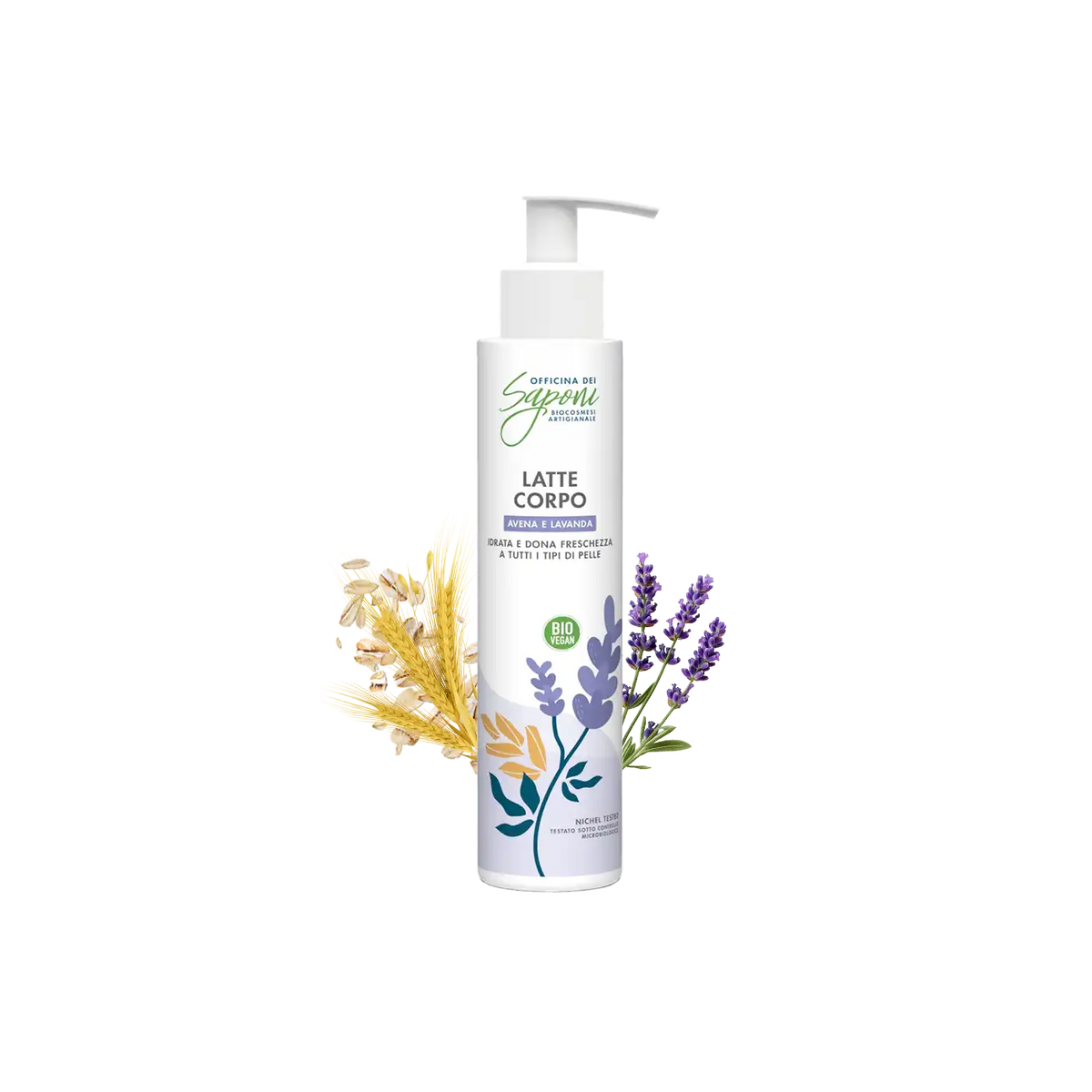 Latte Corpo Avena e Lavanda