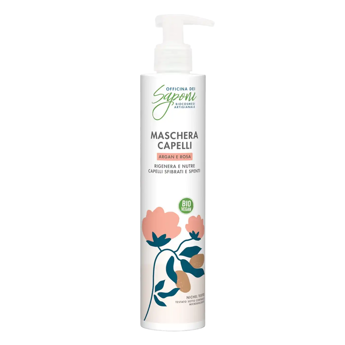 Maschera capelli Argan e Rosa